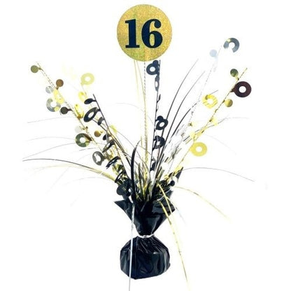 Centrepiece Black/Gold #16