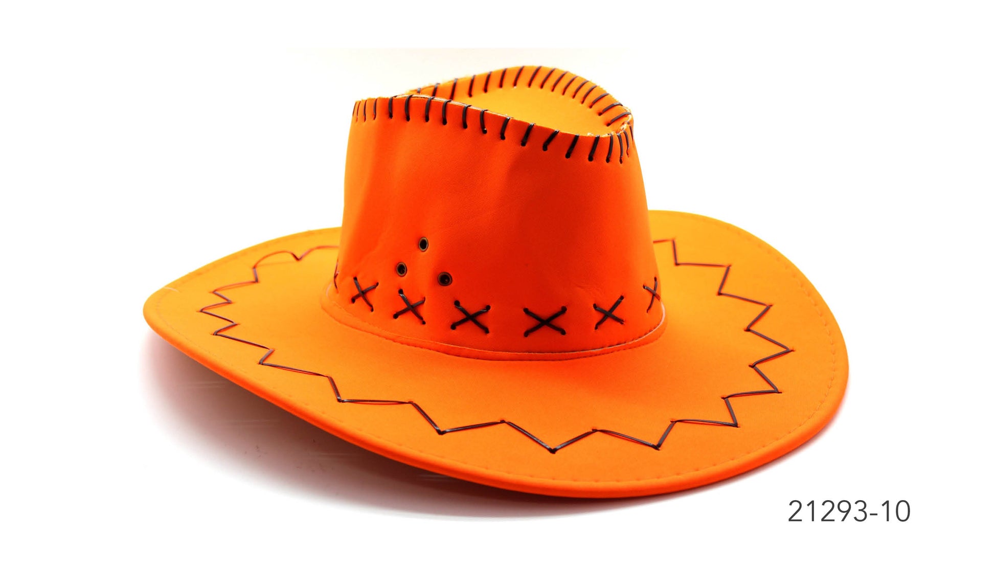 Fluro Cowboy Hat (Orange)