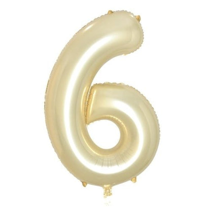 34" Decrotex Foil Balloon - Luxe Gold #6
