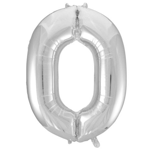 34" Decrotex Foil Balloon - Silver #0