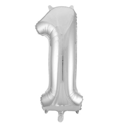 34" Decrotex Foil Balloon - Silver #1
