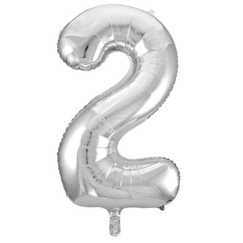 34" Decrotex Foil Balloon - Silver #2