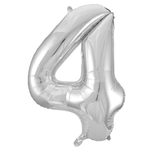 34" Decrotex Foil Balloon - Silver #4