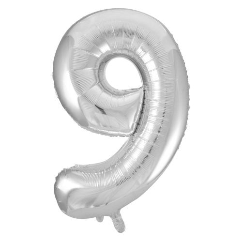 34" Decrotex Foil Balloon - Silver #9