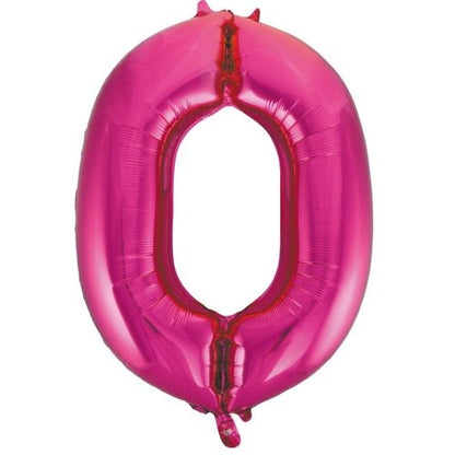 34" Decrotex Foil Balloon - Magenta #0