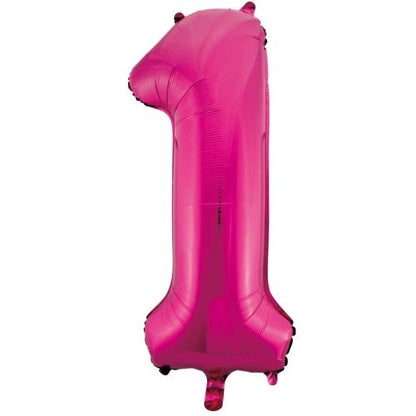 34" Decrotex Foil Balloon - Magenta #1