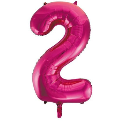 34" Decrotex Foil Balloon - Magenta #2