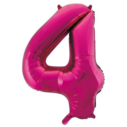 34" Decrotex Foil Balloon - Magenta #4