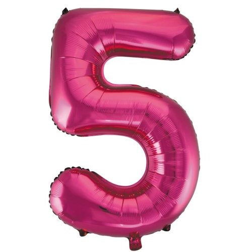 34" Decrotex Foil Balloon - Magenta #5
