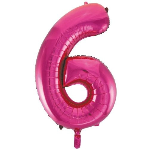 34" Decrotex Foil Balloon - Magenta #6