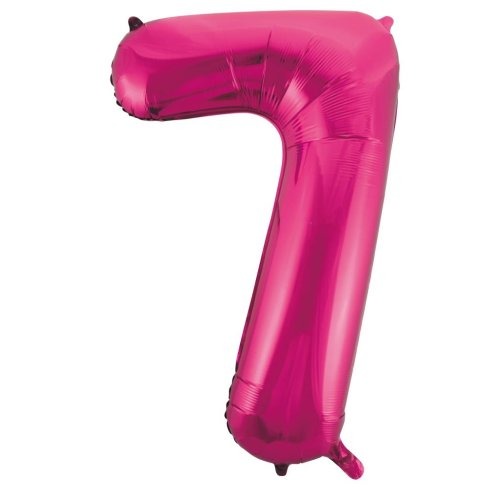 34" Decrotex Foil Balloon - Magenta #7