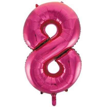 34" Decrotex Foil Balloon - Magenta #8
