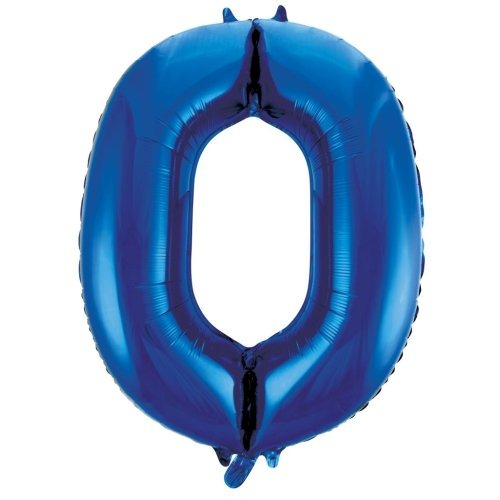 34" Decrotex Foil Balloon - Blue #0