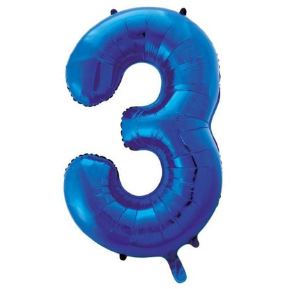 34" Decrotex Foil Balloon - Blue #3