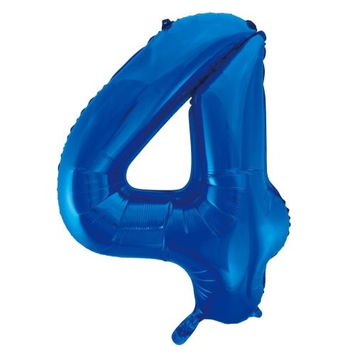 34" Decrotex Foil Balloon - Blue #4
