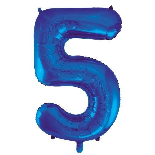 34" Decrotex Foil Balloon - Blue #5
