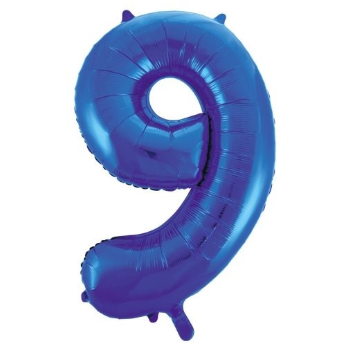 34" Decrotex Foil Balloon - Blue #9