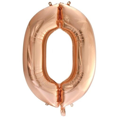 34" Decrotex Foil Balloon - Rose Gold #0
