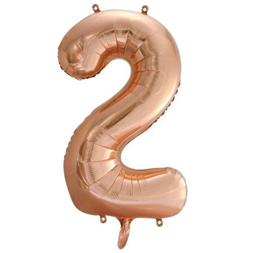 34" Decrotex Foil Balloon - Rose Gold #2