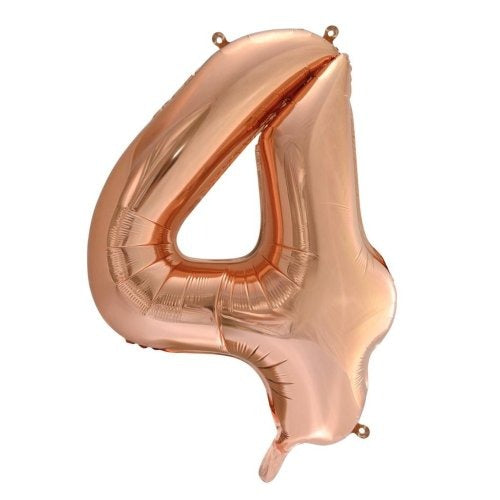 34" Decrotex Foil Balloon - Rose Gold #4