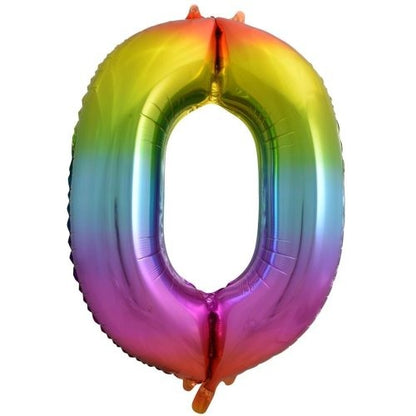 34" Decrotex Foil Balloon - Rainbow #0