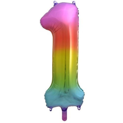 34" Decrotex Foil Balloon - Rainbow #1