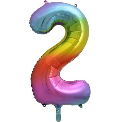 34" Decrotex Foil Balloon - Rainbow #2