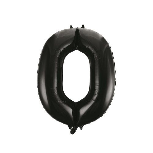 34" Decrotex Foil Balloon - Black #0