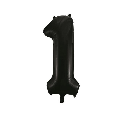 34" Decrotex Foil Balloon - Black #1