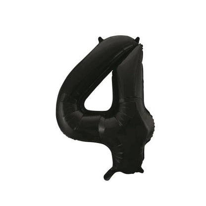 34" Decrotex Foil Balloon - Black #4