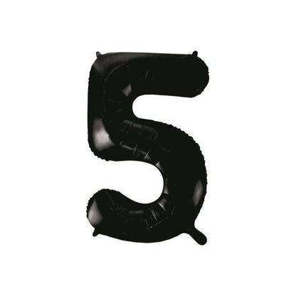 34" Decrotex Foil Balloon - Black #5