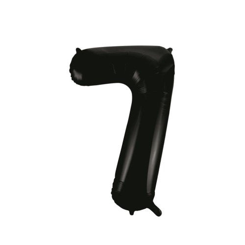 34" Decrotex Foil Balloon - Black #7