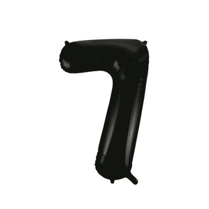 34" Decrotex Foil Balloon - Black #7