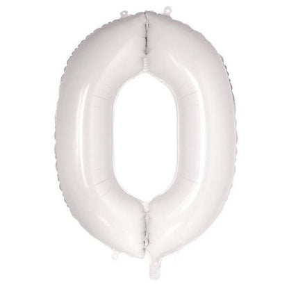 34" Decrotex Foil Balloon - White #0