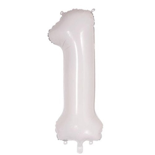 34" Decrotex Foil Balloon - White #1