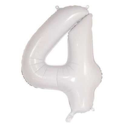 34" Decrotex Foil Balloon - White #4