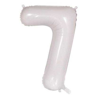 34" Decrotex Foil Balloon - White #7