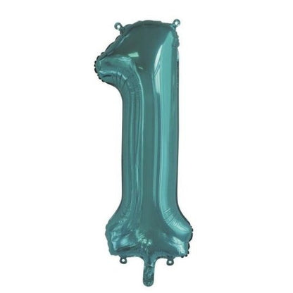 34" Decrotex Foil Balloon - Teal #1