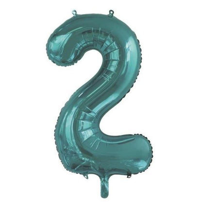 34" Decrotex Foil Balloon - Teal #2
