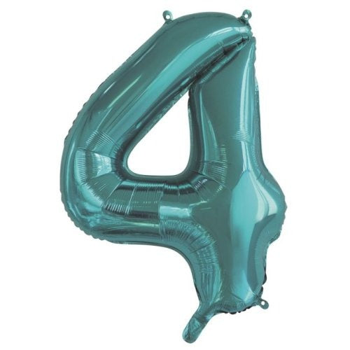 34" Decrotex Foil Balloon - Teal #4