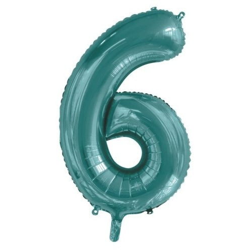 34" Decrotex Foil Balloon - Teal #6