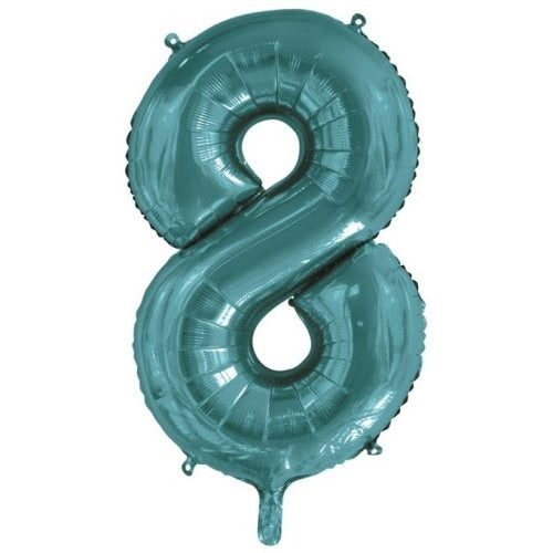 34" Decrotex Foil Balloon - Teal #8