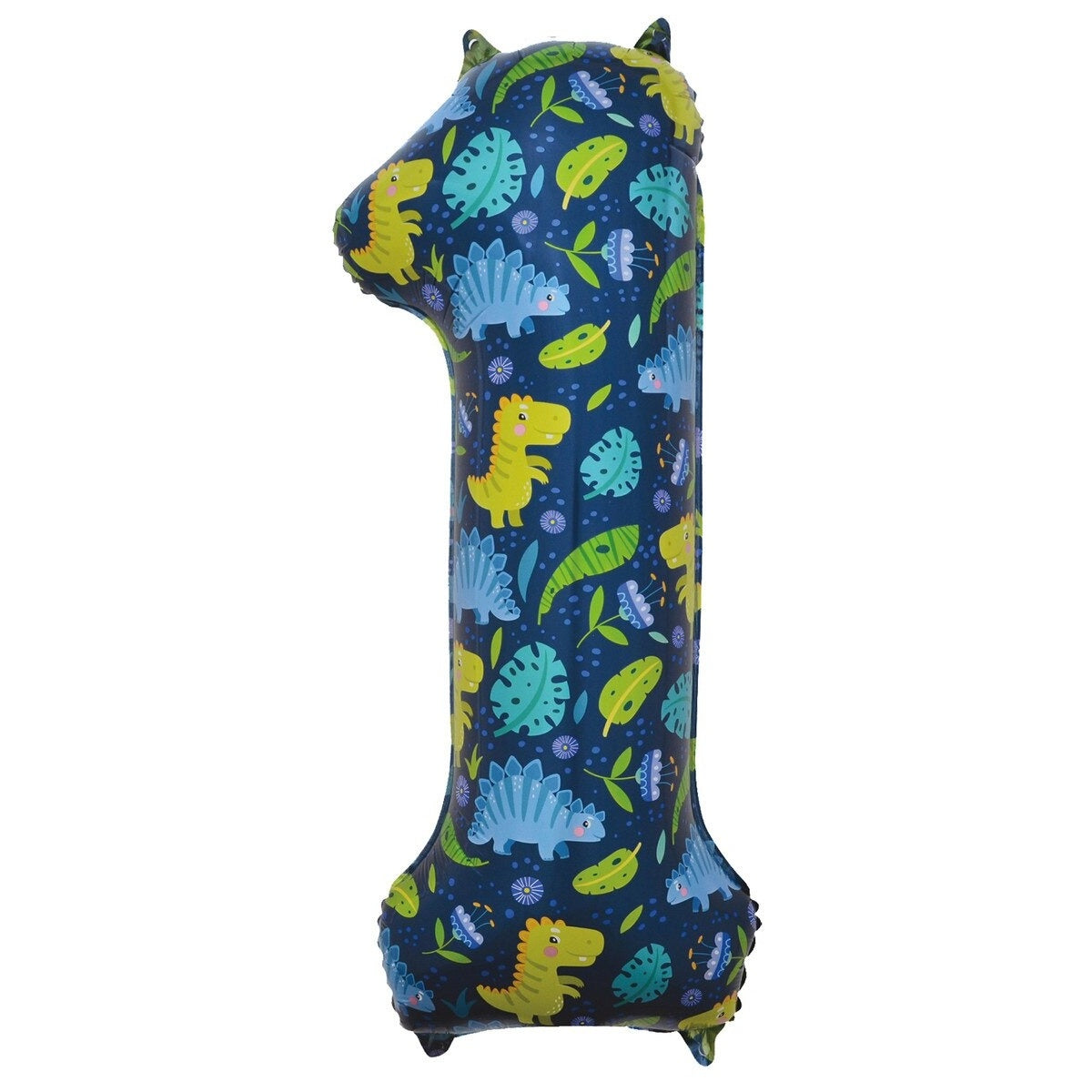 34" NUMERAL FOIL BALLOON  - DINO #1