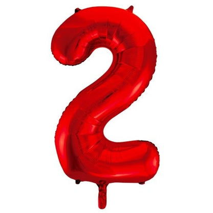 34" Decrotex Foil Balloon - Red #2