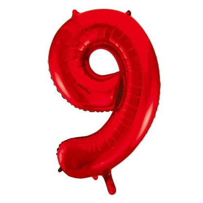 34" Decrotex Foil Balloon - Red #9