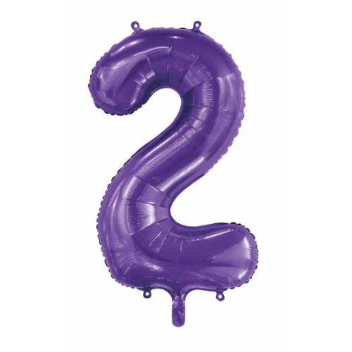 34" Decrotex Foil Balloon - Purple #2