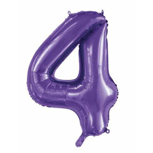 34" Decrotex Foil Balloon - Purple #4