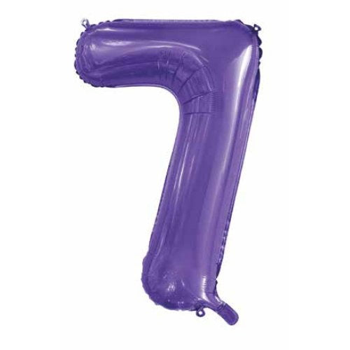 34" Decrotex Foil Balloon - Purple #7