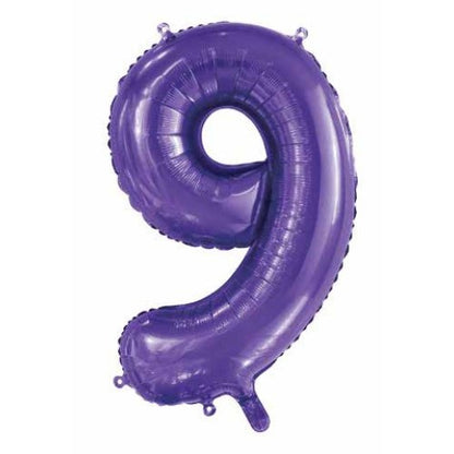 34" Decrotex Foil Balloon - Purple #9