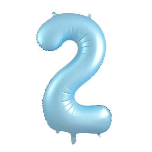 34" Decrotex Foil Balloon - Pastel Blue #2